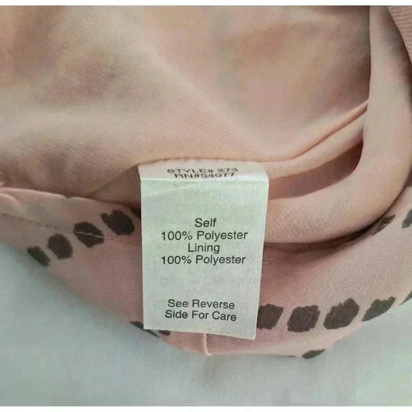 CAbi Sophia Cami Tank V-Neck Blouse Pink & Gray Summer Spring Size 8 NWT - Picture 5 of 5